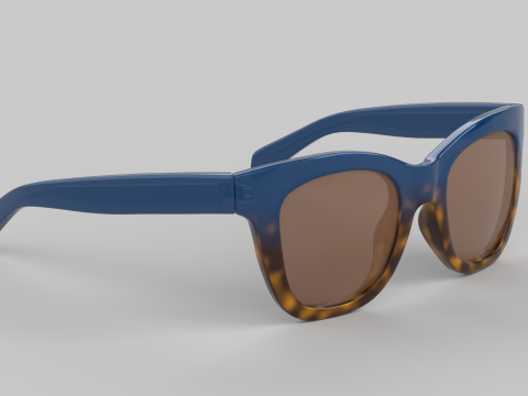 Lido Eyewear Glasses 3D मॉडल