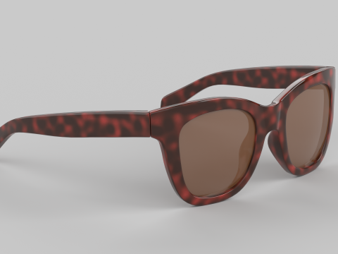 Lido Eyewear Glasses 3D मॉडल