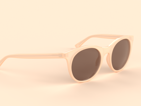 Sonora Eyewear Glasses 3D मॉडल