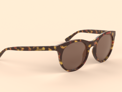 Sonora Eyewear Glasses 3D मॉडल