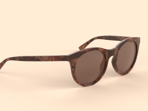 Sonora Eyewear Glasses 3D मॉडल