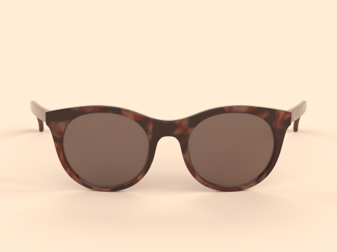 Sonora Eyewear Glasses 3D मॉडल
