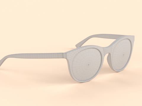Sonora Eyewear Glasses 3D मॉडल