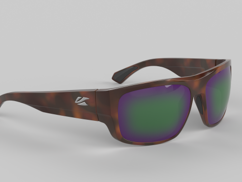 Burnet Eyewear Glasses Modelo 3D