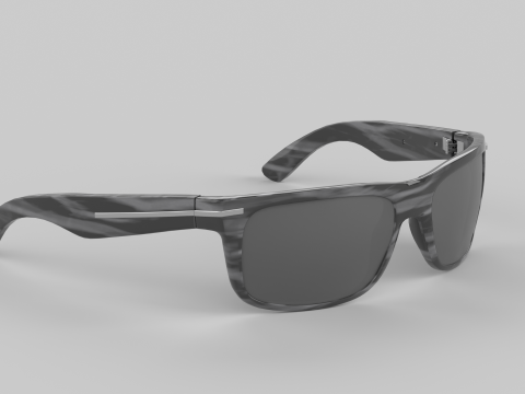 Burn Eyewear Glasses 3D Модель