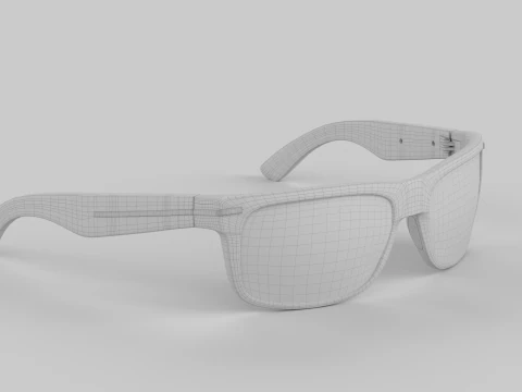 Burn Eyewear Glasses 3D Model