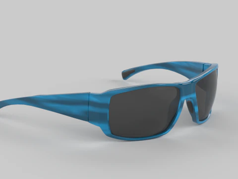 Truckee Eyewear Glasses 3D Model