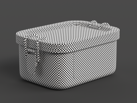 Stainless Steel Tiffin Box 3D Model