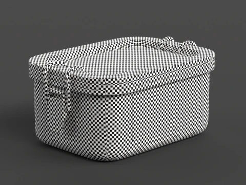 Stainless Steel Tiffin Box 3D Model