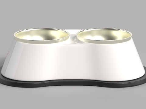 Pet Food Bowl 3Dモデル