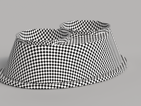 Pet Food Bowl 3Dモデル