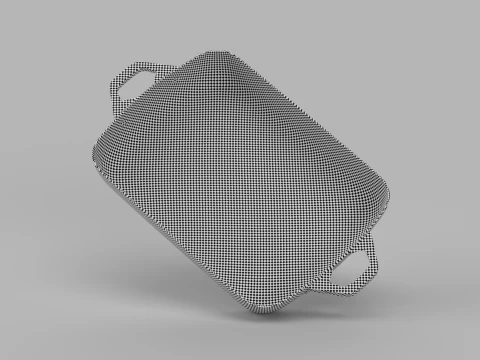 Rectangular Baking Dish 3D Model