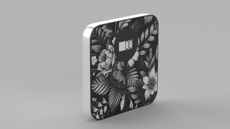 Weighing Machine 3D 模型 .c4d .max .obj .3ds .fbx .stl .blend 