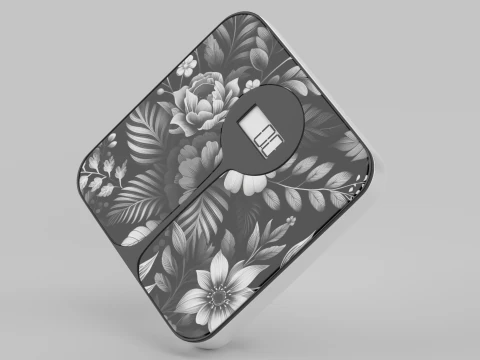 Weighing Machine 3D Model