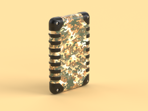 Solar Charger Power Bank 3D Модель