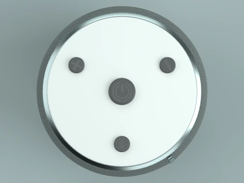 Portable Bluetooth Speaker Green 3D Model