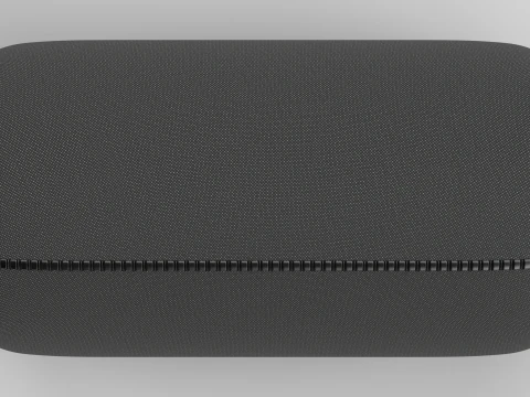 Portable Bluetooth Speaker Black 3D Model