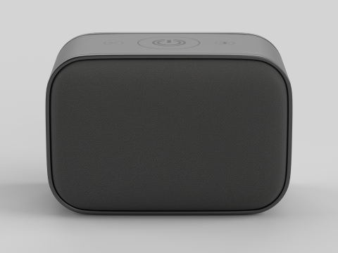 Wireless Speaker Black Model 3D