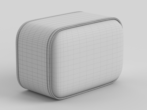Wireless Speaker Blue Modelo 3D