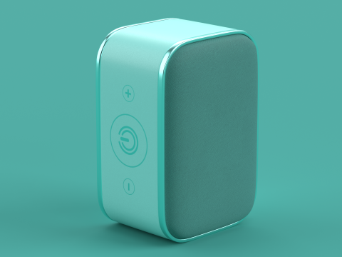 Wireless Speaker Light Blue Modèle 3D
