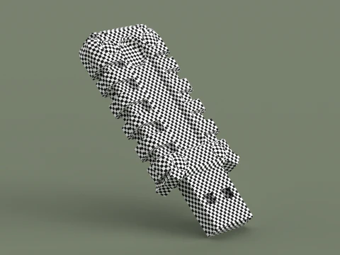 Usb Flash Drive Camouflage 3D Model