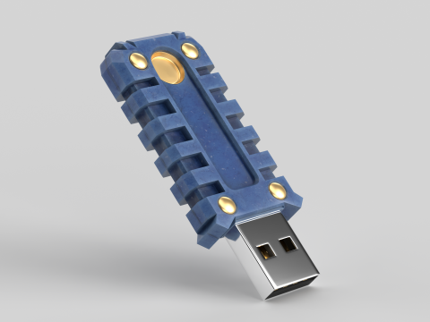 Usb Flash Drive 3D Model