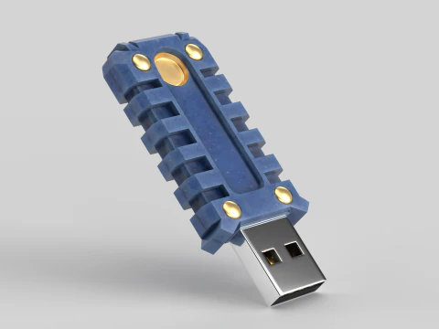 Usb Flash Drive 3D Model