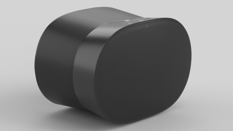 Smart Speaker Black Modèle 3D .c4d .max .obj .3ds .fbx .stl .blend 