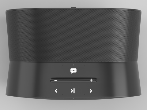 Smart Speaker Black Modèle 3D