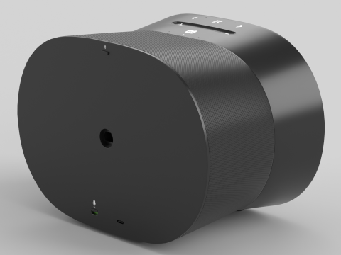 Smart Speaker Black Modèle 3D
