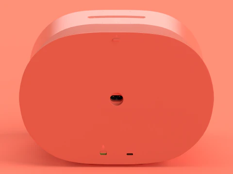 Smart Speaker Red 3D Model