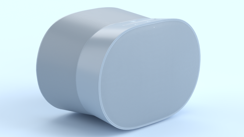 Smart Speaker Blue Modelo 3D .c4d .max .obj .3ds .fbx .stl .blend