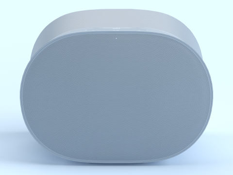 Smart Speaker Blue Modelo 3D