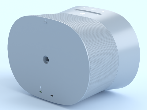 Smart Speaker Blue Modelo 3D