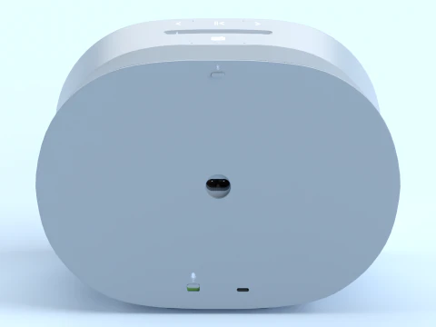Smart Speaker Blue 3D Model