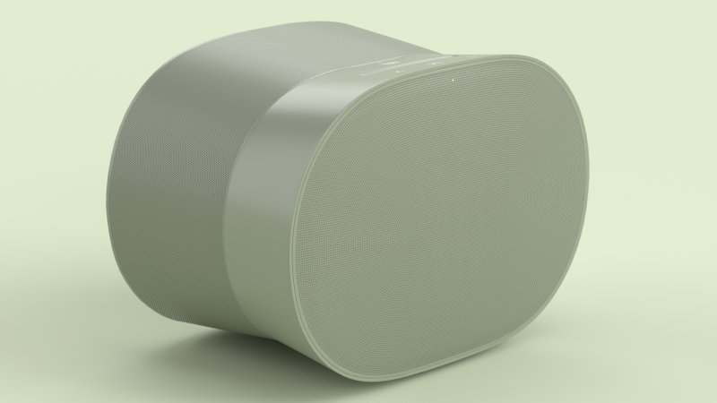 Smart Speaker Olive Model 3D .c4d .max .obj .3ds .fbx .stl .blend