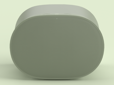 Smart Speaker Olive Model 3D