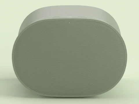 Smart Speaker Olive 3D Model