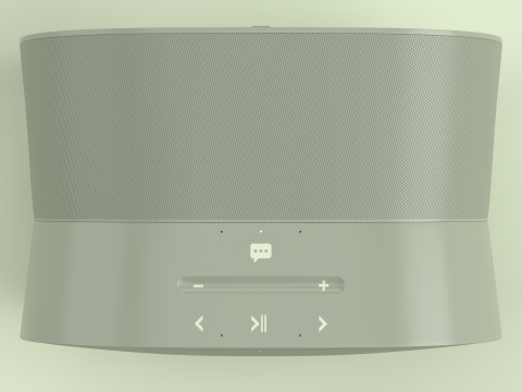 Smart Speaker Olive Model 3D