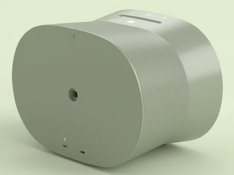 Smart Speaker Olive 3D Model