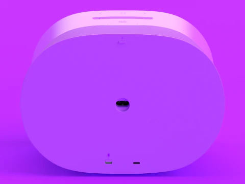 Smart Speaker Purple 3D Model