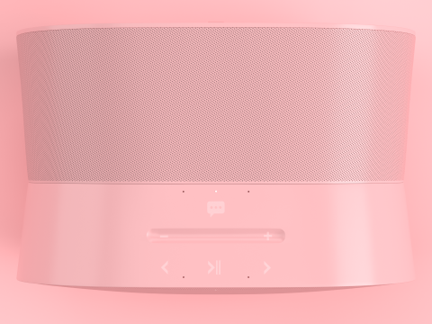 Smart Speaker Pink 3Dモデル