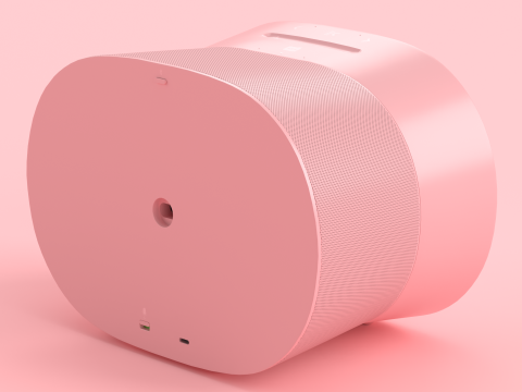 Smart Speaker Pink 3Dモデル