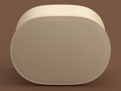Smart Speaker Light Brown Modèle 3D