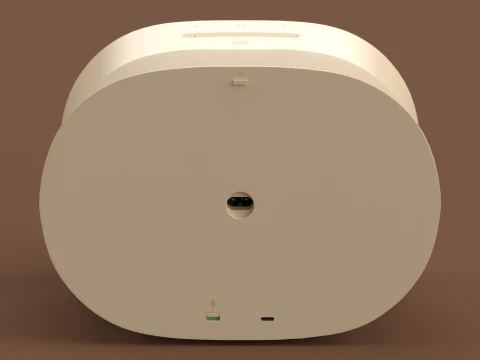 Smart Speaker Light Brown 3D Model