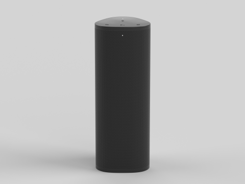 Ultra Portable Smart Speaker Black 3D Модель