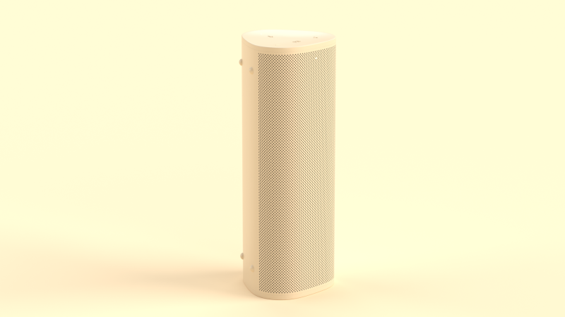Ultra Portable Smart Speaker Light Brown Modelo 3D .c4d .max .obj .3ds .fbx .stl .blend