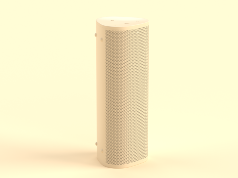 Ultra Portable Smart Speaker Light Brown Modelo 3D