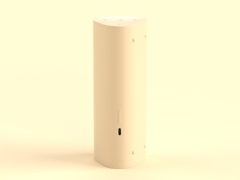 Ultra Portable Smart Speaker Light Brown Modelo 3D