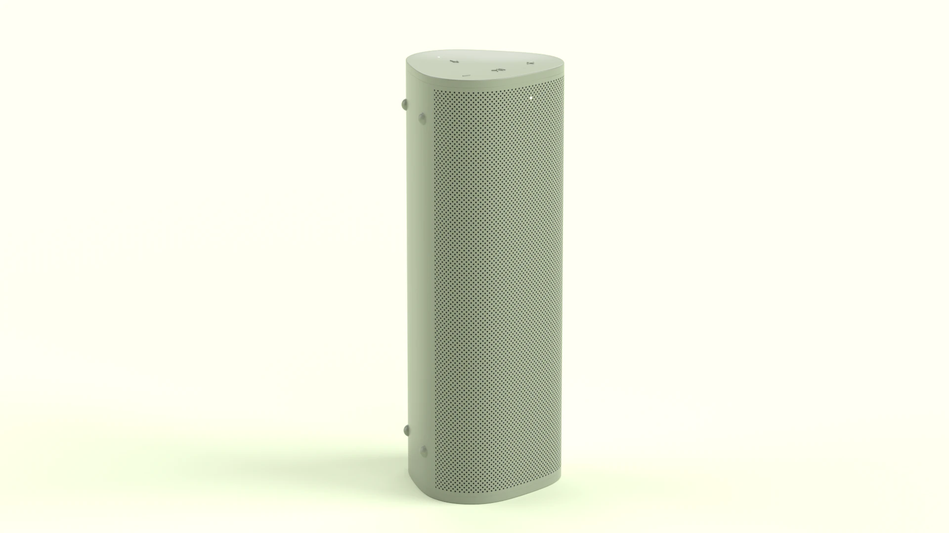 Ultra Portable Smart Speaker Olive 3D Model .c4d .max .obj .3ds .fbx .stl .blend